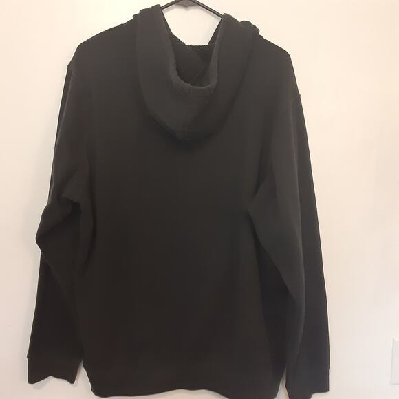 Columbia PFG Hoodie Mens L Black Red Pullover Fish Long Sleeve Fishing Outdoors - Picture 4 of 6